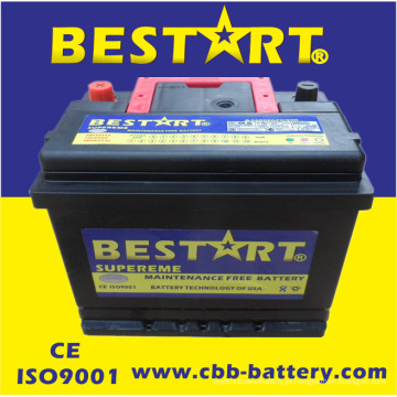 Premium Quality Bestart 55ah 12V Mf Bateria do veículo DIN55559-Mf